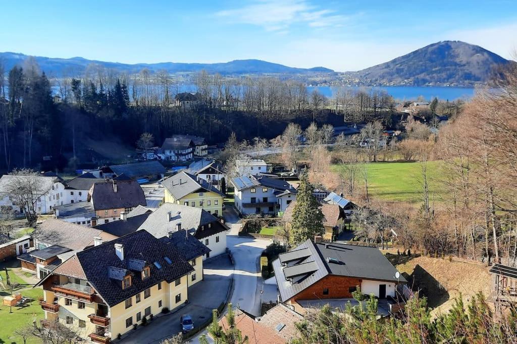 Ferienwohnung In Weyregg Am Attersee Exteriör bild